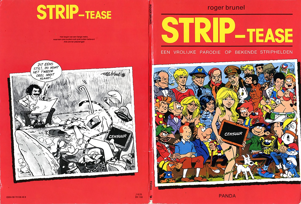Weinlese-Comic - Strip-tease #41123082