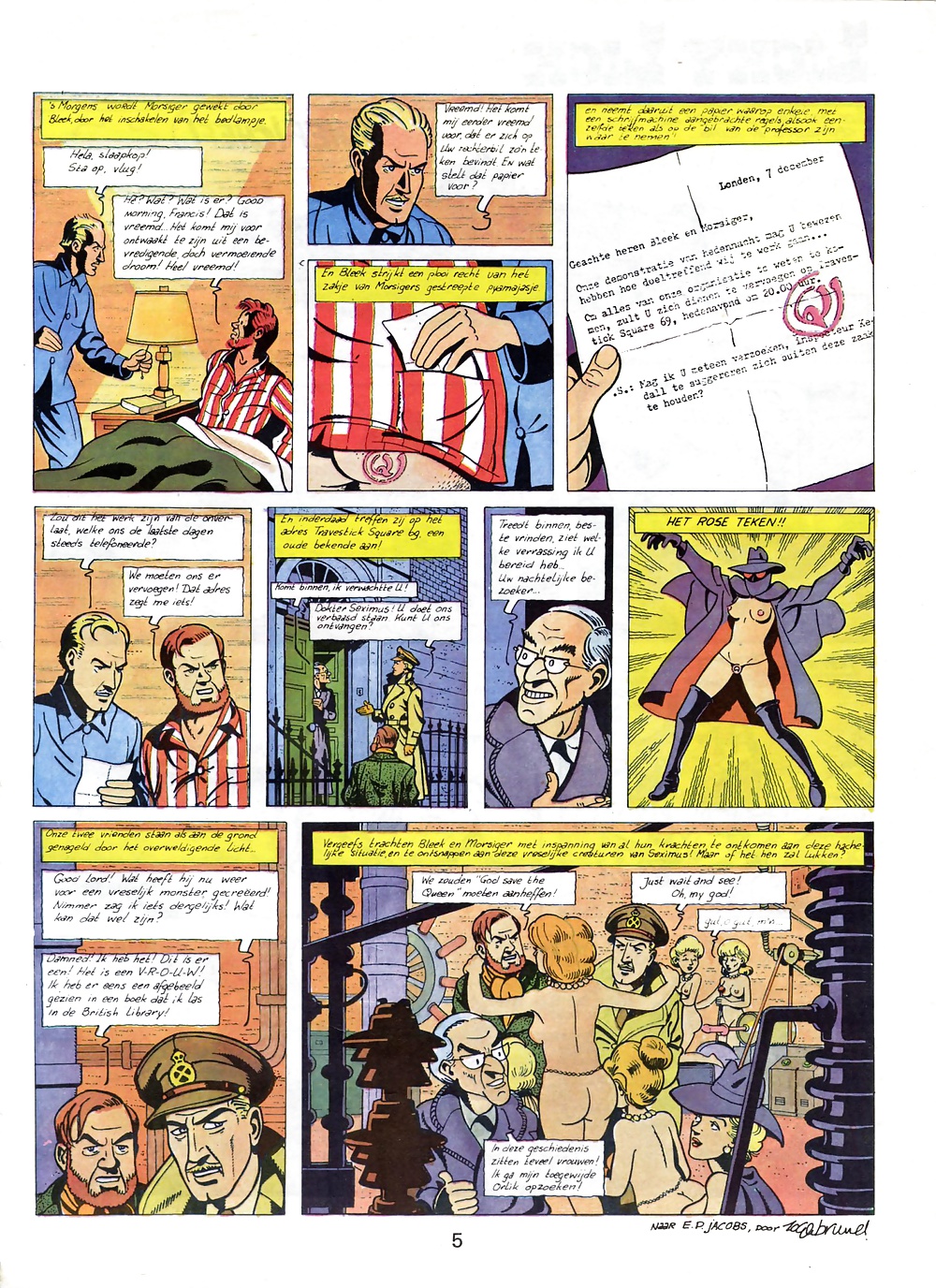 Fumetto vintage - strip-tease
 #41123095