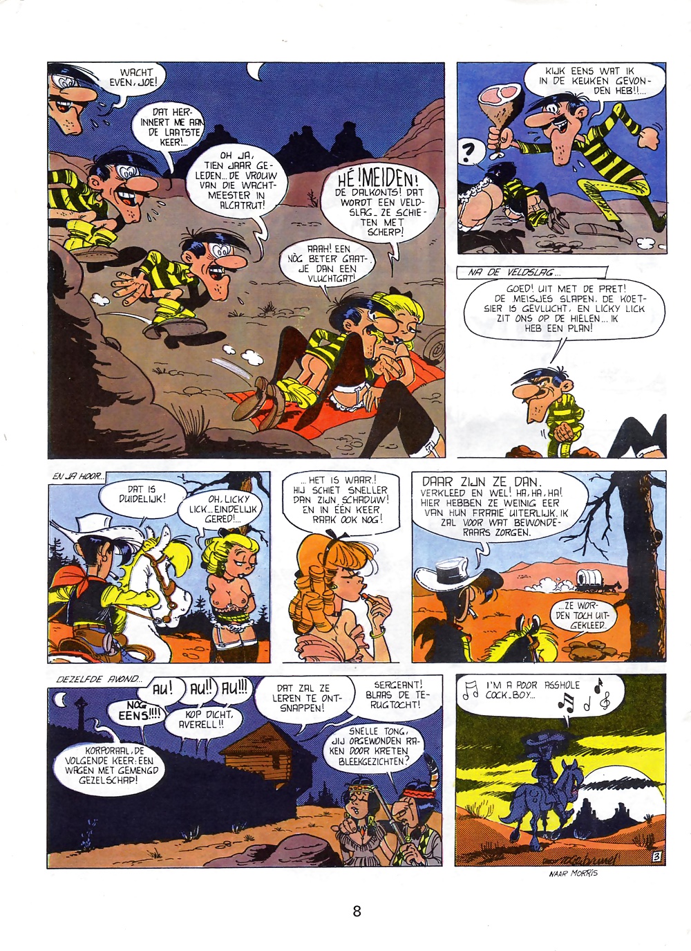 Fumetto vintage - strip-tease
 #41123102