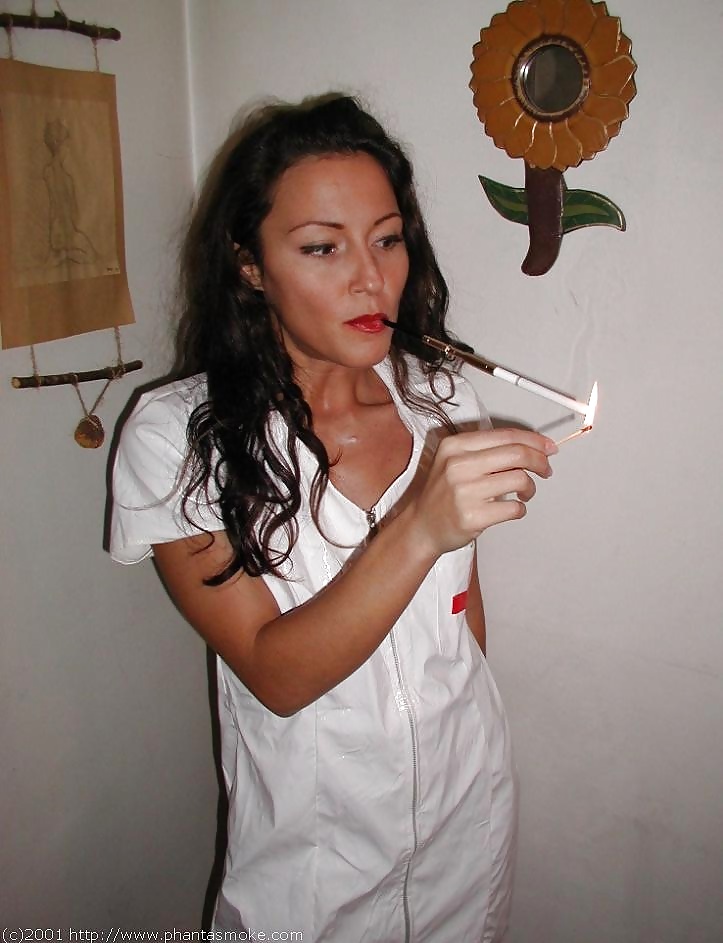 Smoking Nurse #26416273