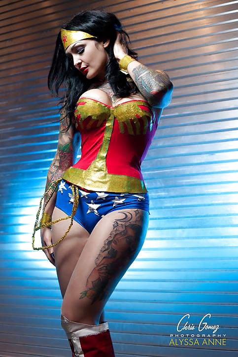 Sexy Female Superheroes(Cartoon & Cosplay)#2 #29349676