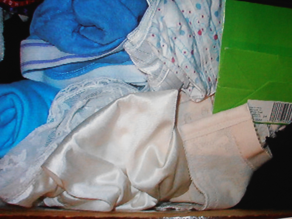 Items used from granny neighbors panty drawers house sitting #40974658