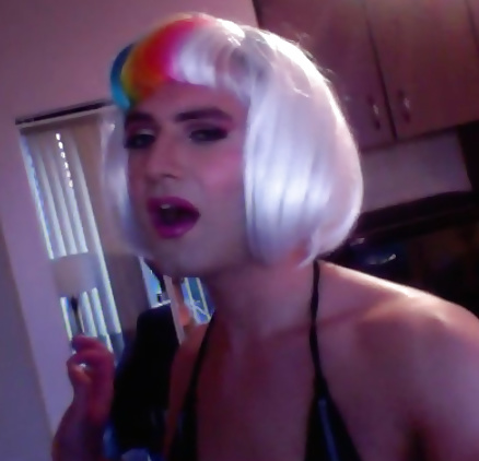 Me in Drag Queen makeup, and loving it :) #26773752