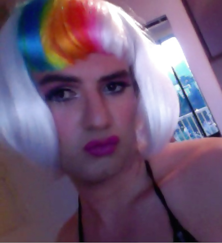 Me in Drag Queen makeup, and loving it :) #26773758