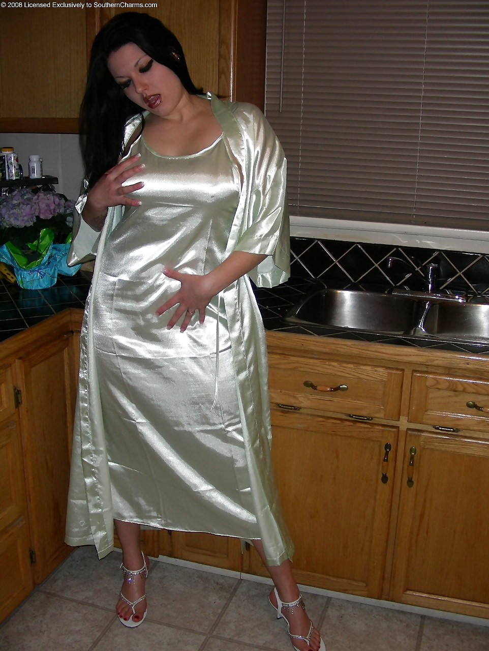 Satin Nighty & Robe #36374739