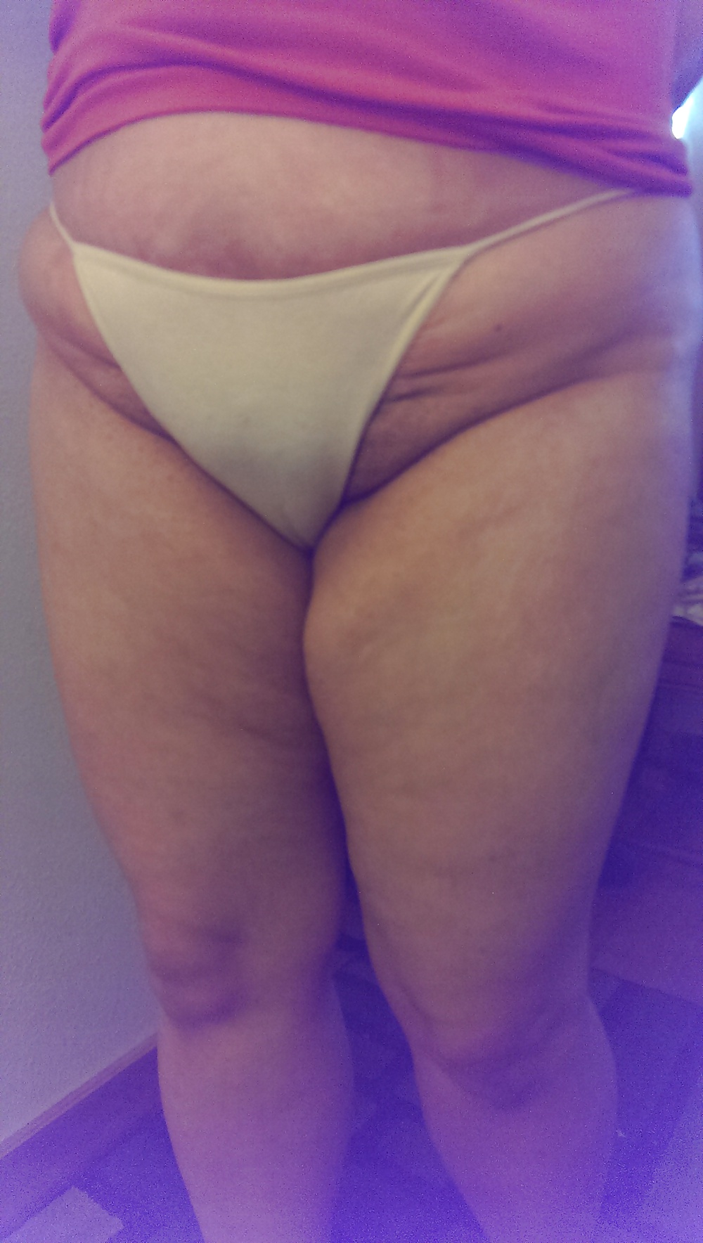 Wifes big ass and little pantys