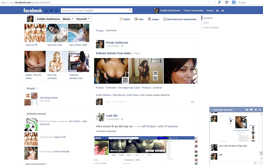Peituda Safada 20 Indian Facebook Slut works Rio de Janeiro #24733276