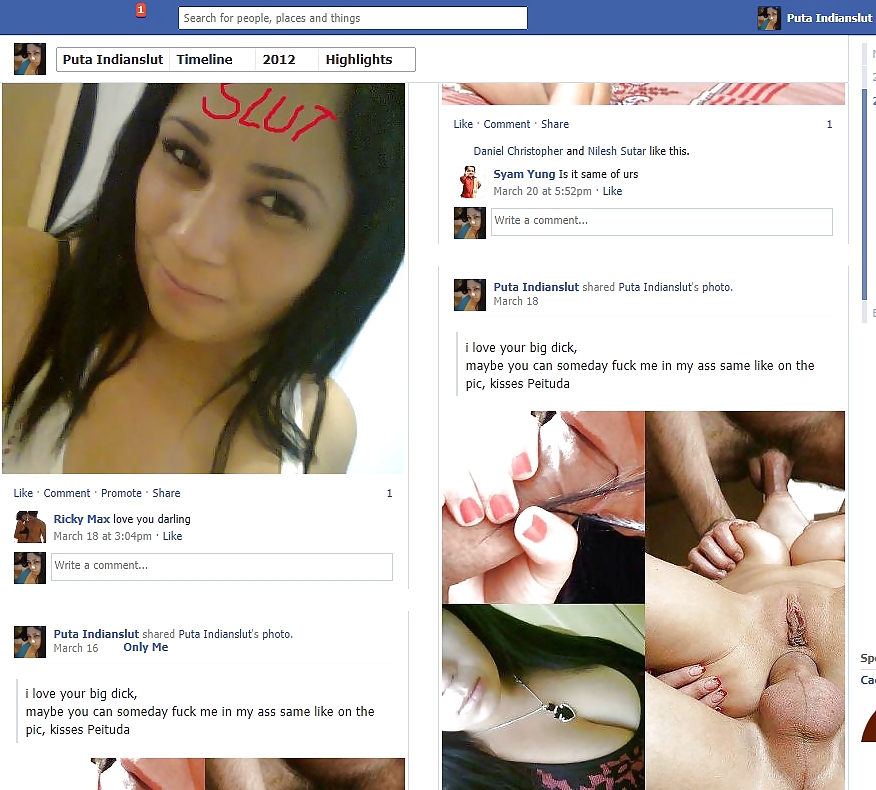 Peituda Safada 20 Indian Facebook Slut works Rio de Janeiro #24733321