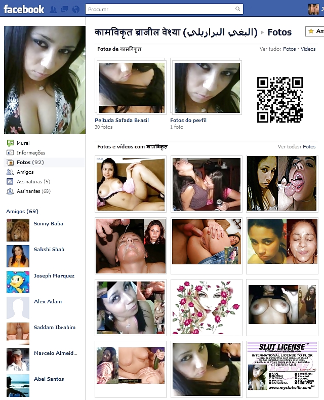Peituda Safada 20 Indian Facebook Slut works Rio de Janeiro #24733352