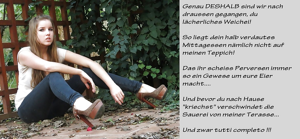 Femdom captions german part 59
 #41011549