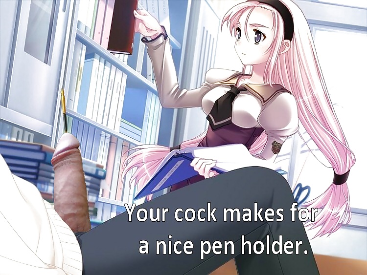 Anime Girls playing with a Real Cock (with captions) - No 83 #35089117