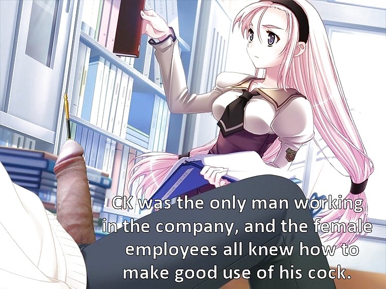 Anime Girls playing with a Real Cock (with captions) - No 83 #35089139