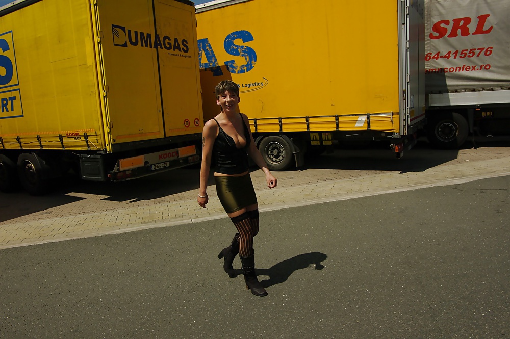 German milf outdoor in hooker dress :) #30614340