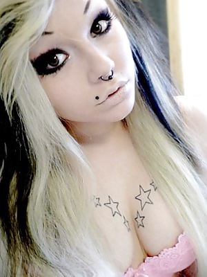 Emo girls with nice tattoos #28784942