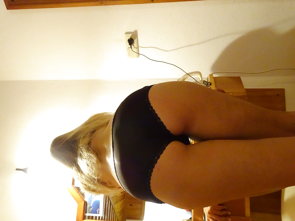My gf again:) in blcak underwares #32688888