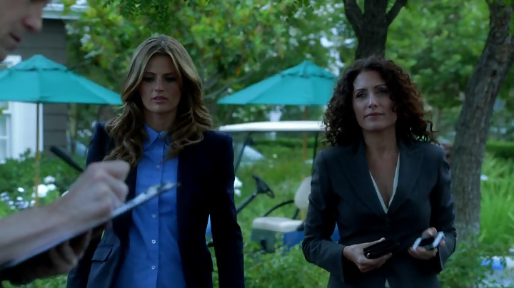 Stana Katic & Lisa Edelstein = 200% cum-shot #40065151