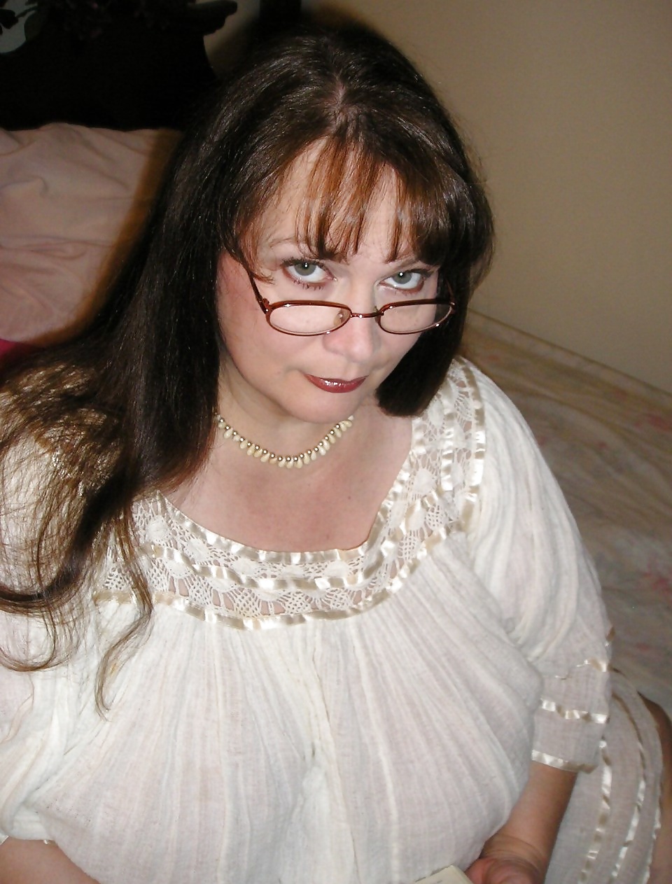 Fabulous SSBBW! White Nightgown (II) #34692000