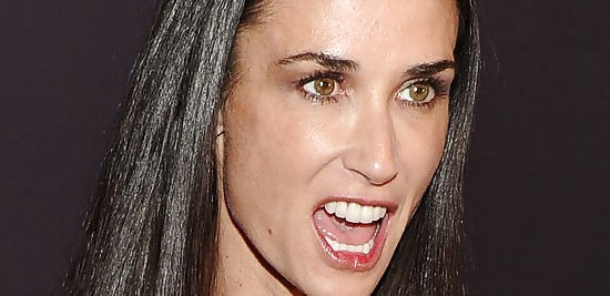 Demi Moore Face #35654688