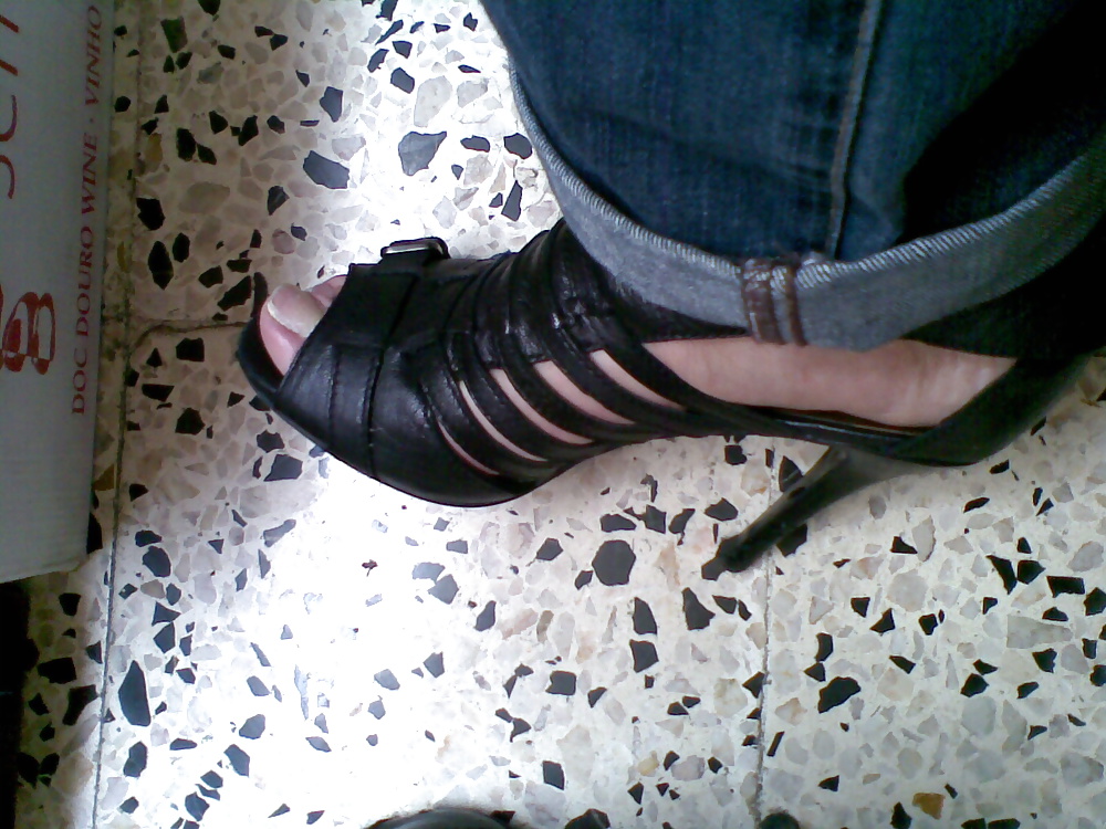 Wearing Zara sandals! #33180313