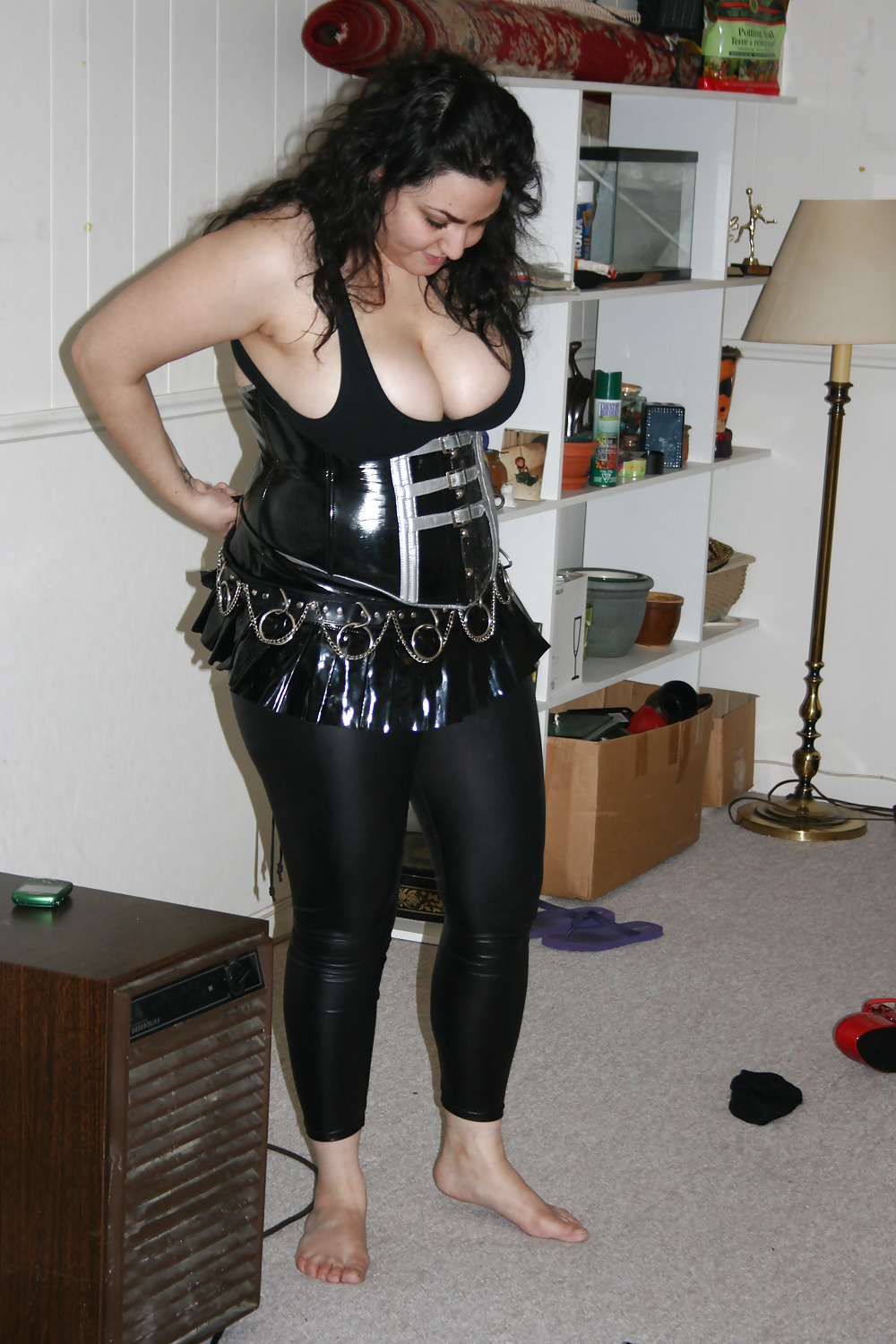 Bbw in latex,pvc,shiny ....3 #35633203