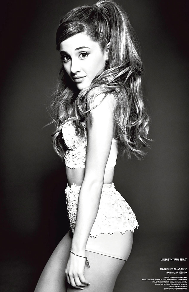 Ariana grande - v magazine 2014 lingerie shoot - (pr0n)
 #28350697