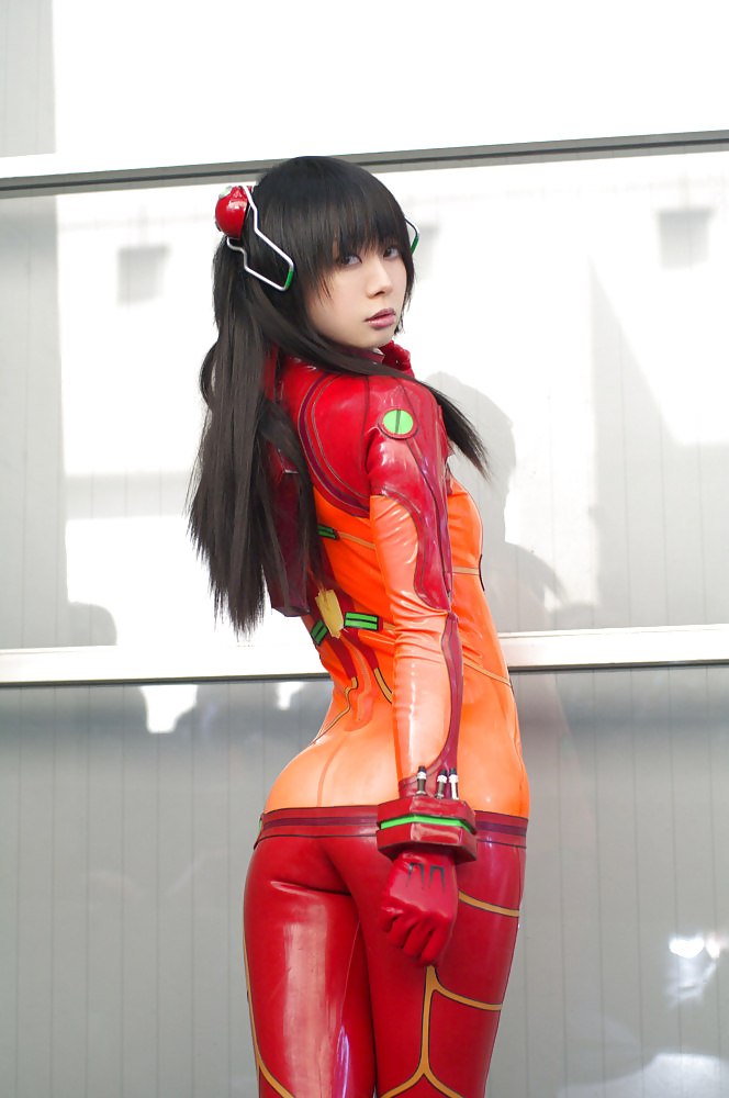 Asian teens in latex and pvc #40883334