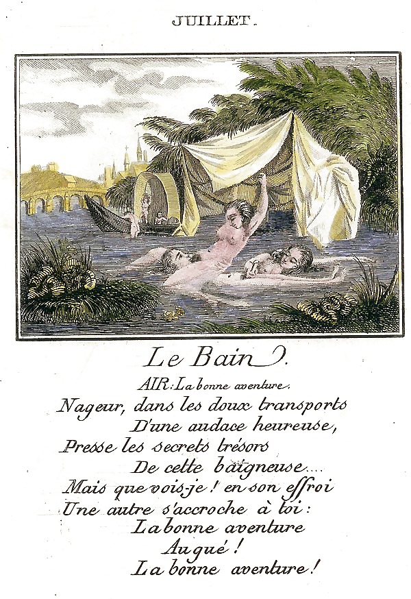 Calendario erotico 15 - Francia c. 1760
 #33625914