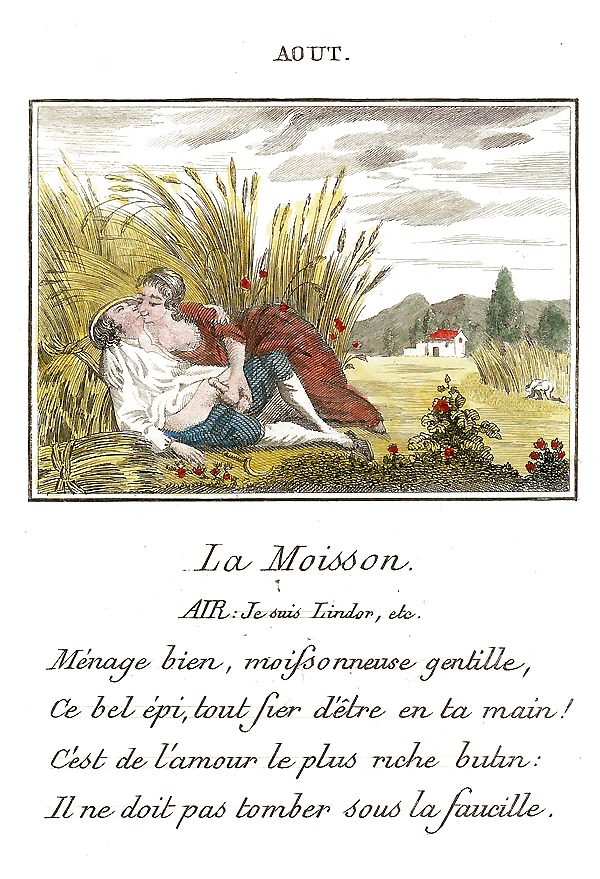 Calendario erotico 15 - Francia c. 1760
 #33625925