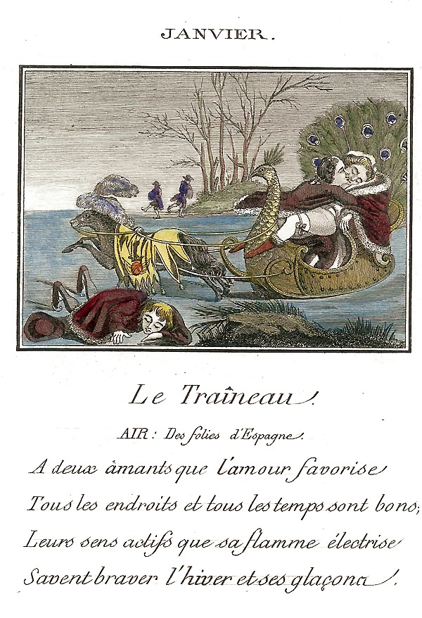 Calendario erótico 15 - Francia c. 1760
 #33625934