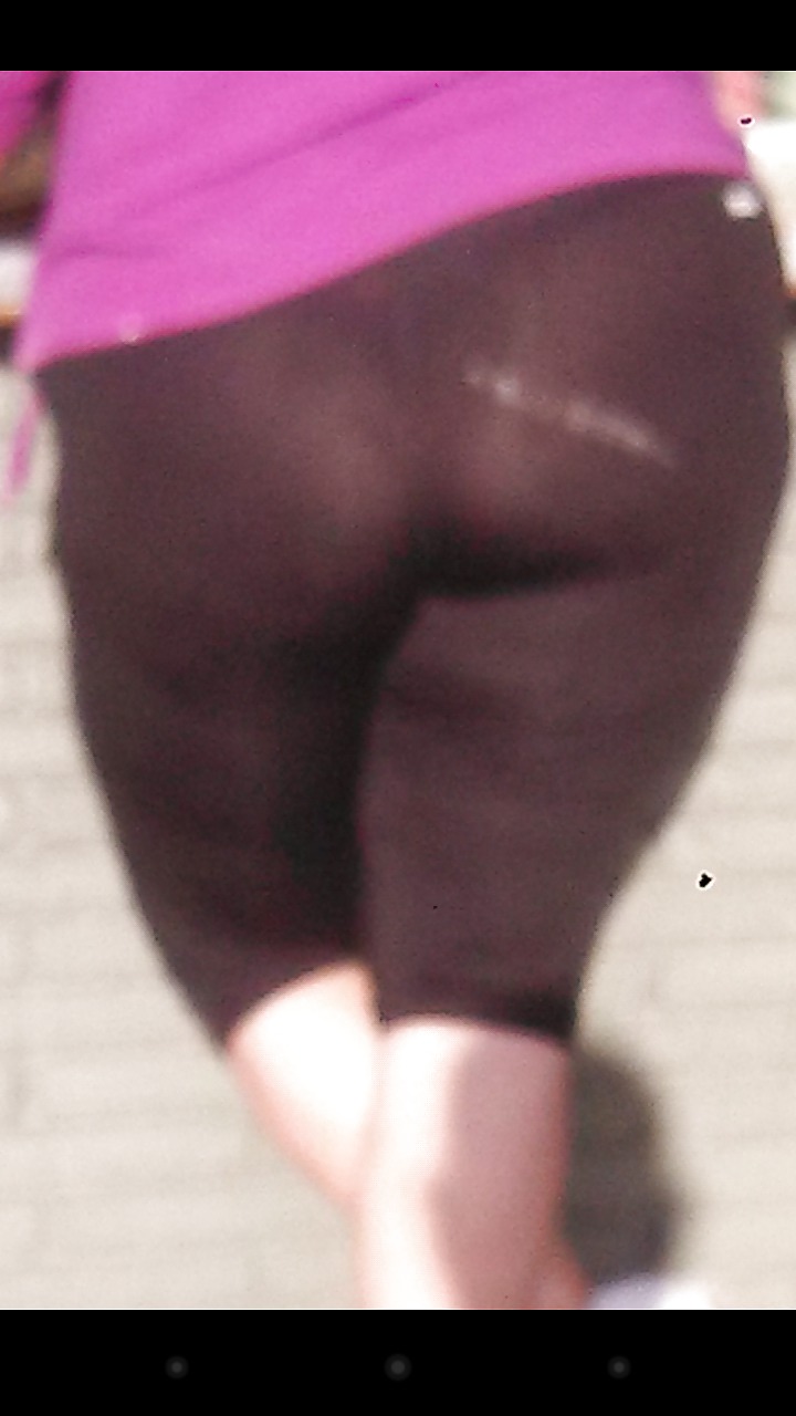 Bbw with see through pants in public #37431643