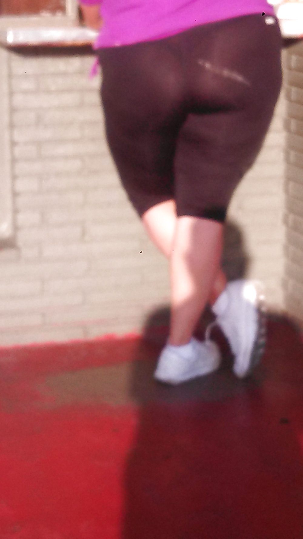 Bbw with see through pants in public #37431656