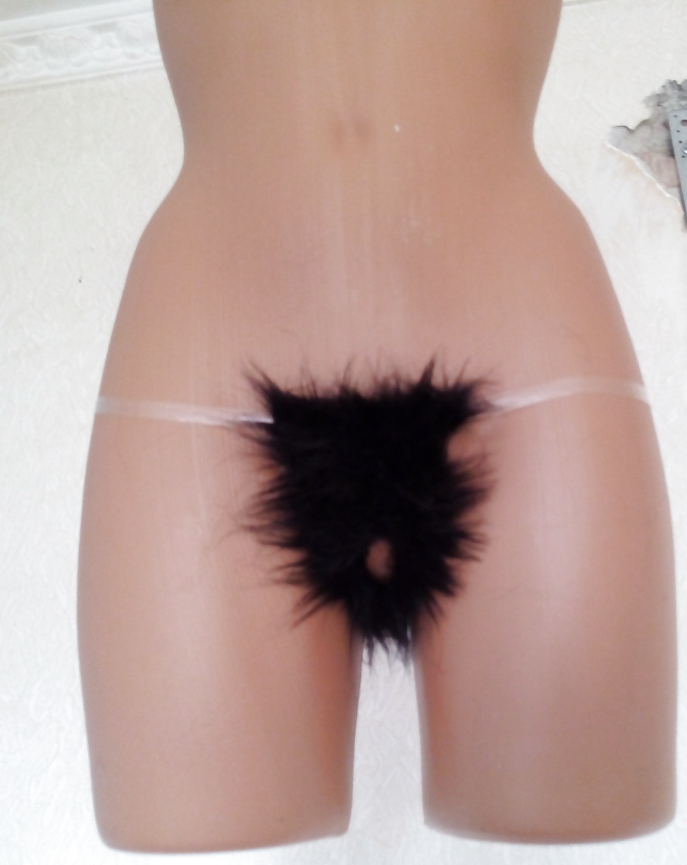 Haarige Pussy-wig.panties Mit Loch. #30391552