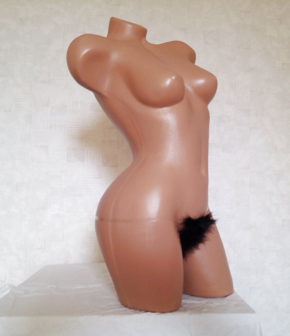 Hairy pussy-Wig.Panties with hole. #30391568