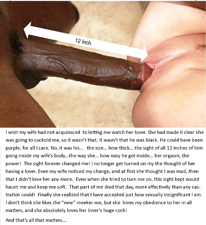 Cuckold Captions: Black Cock for Wifey. #34179163