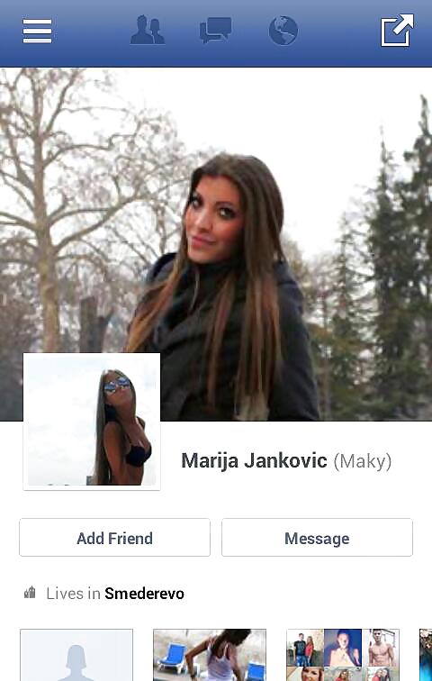 Chicas reales de facebook , marija
 #37066633