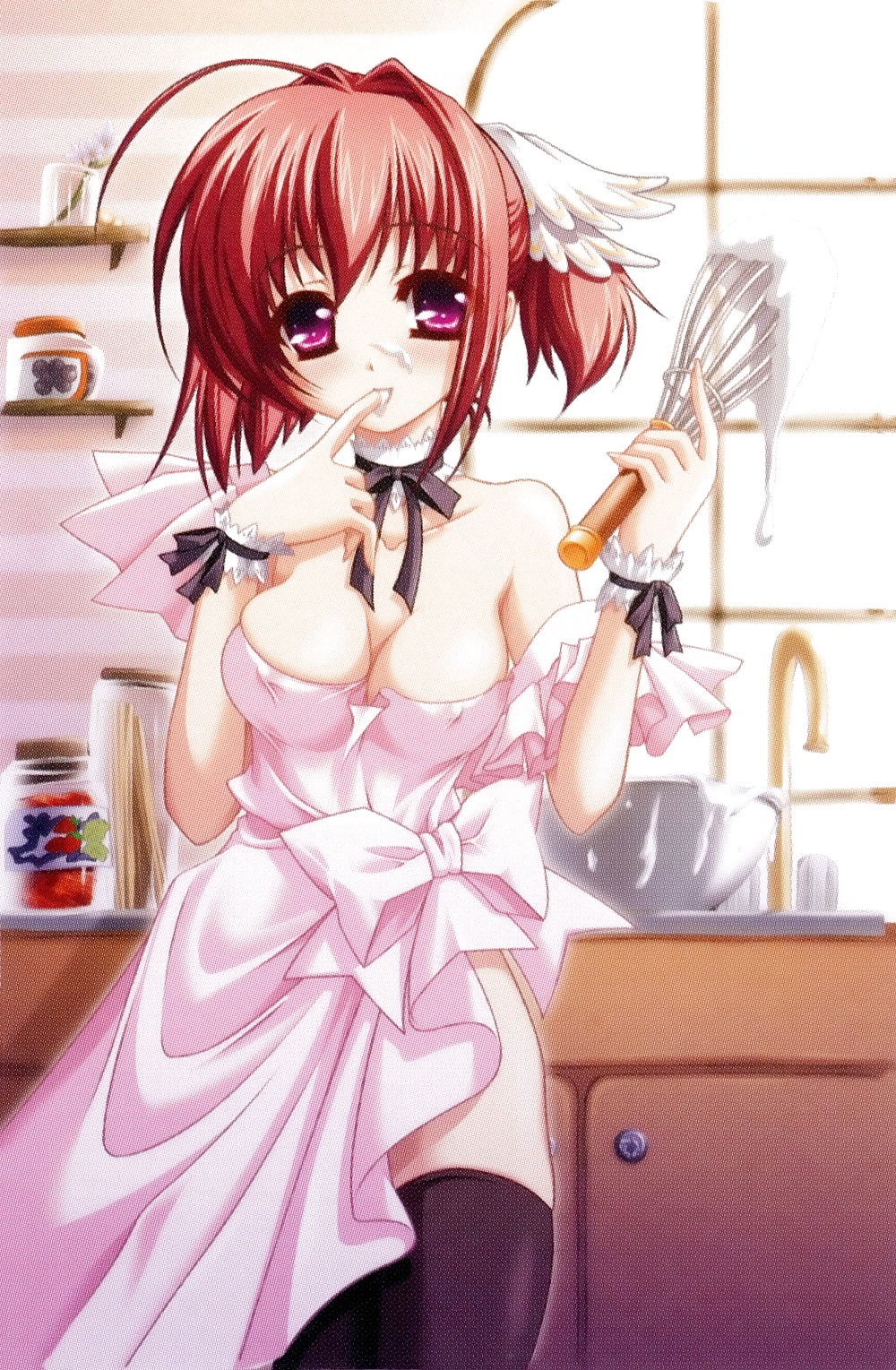 Anime style: naked apron #25331181