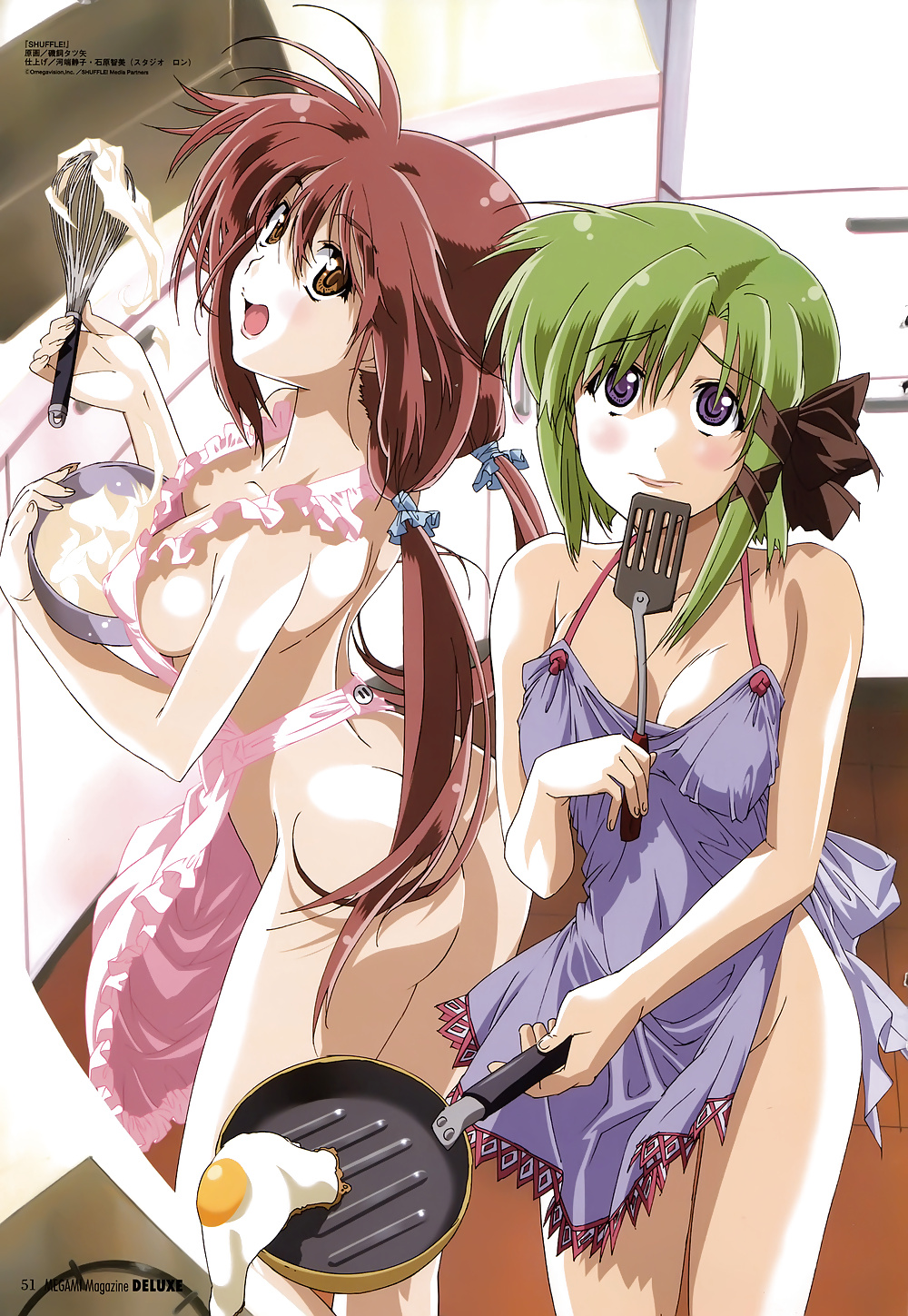 Anime style: naked apron #25331423