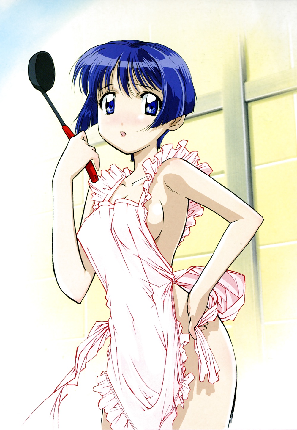 Anime style: naked apron #25331455