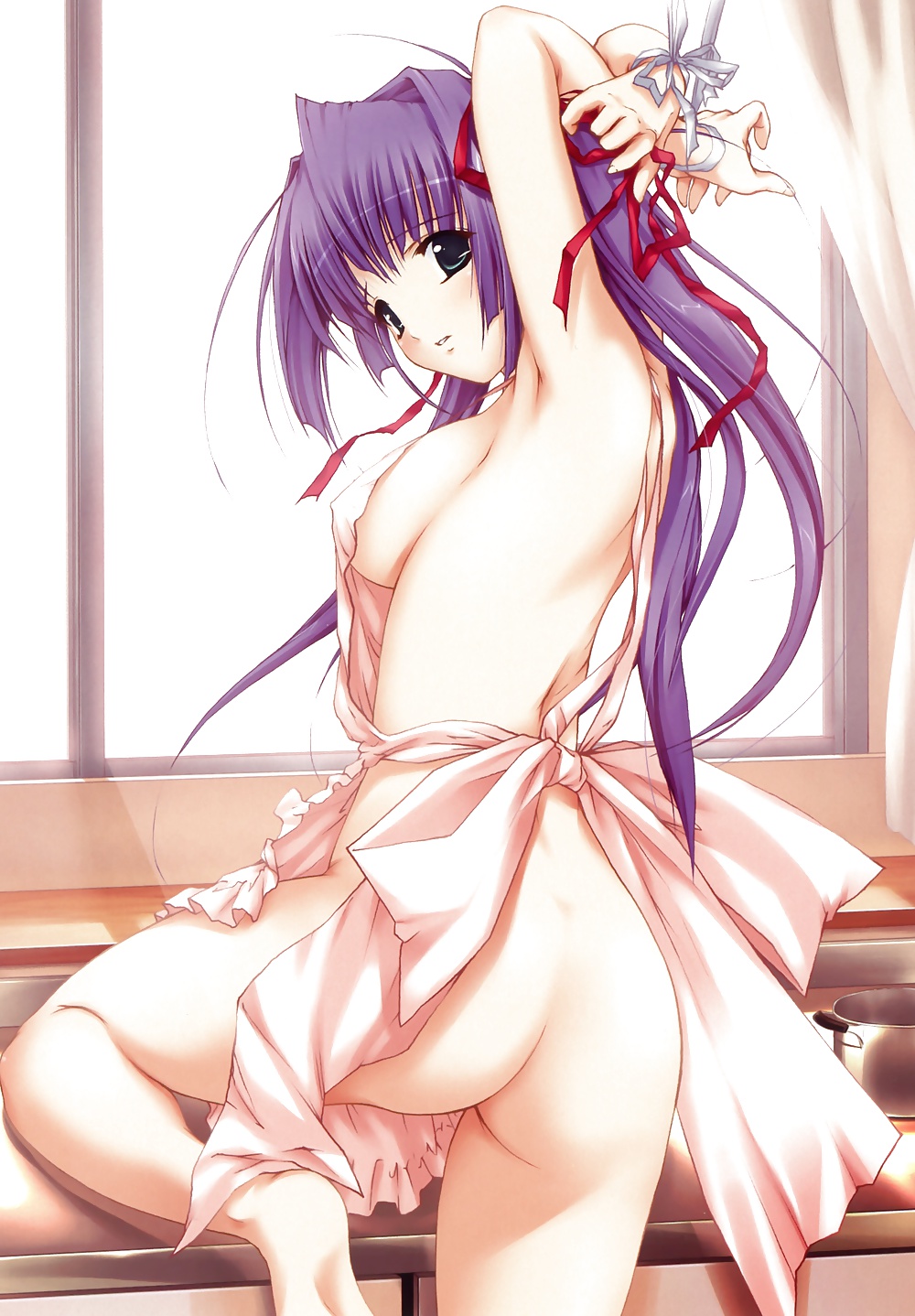 Anime style: naked apron #25331561