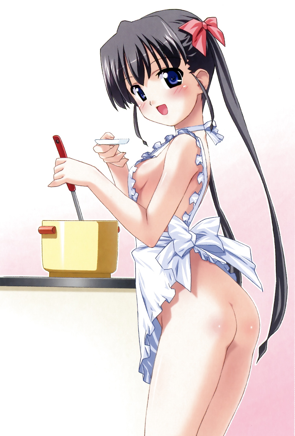 Anime style: naked apron #25331592