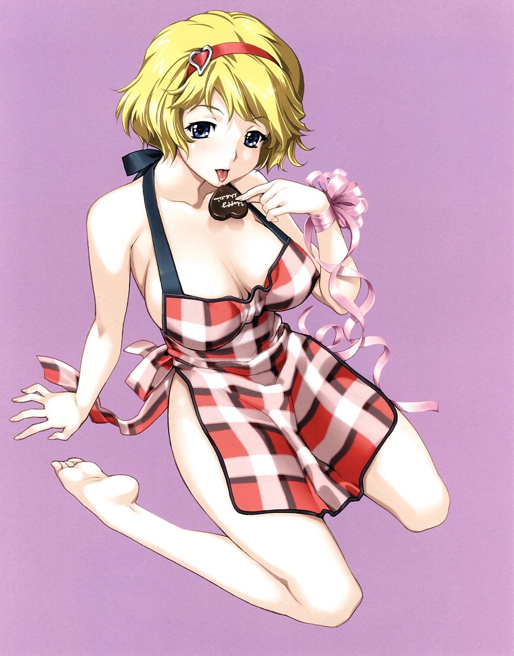 Anime style: naked apron #25331808