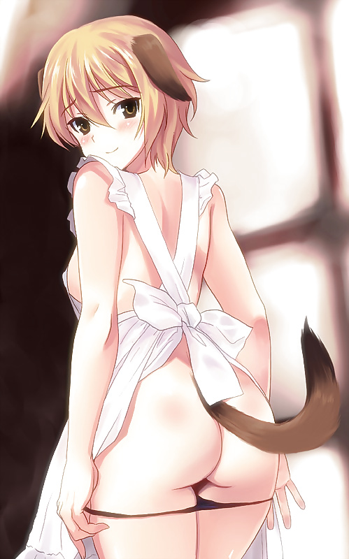 Anime style: naked apron #25331997