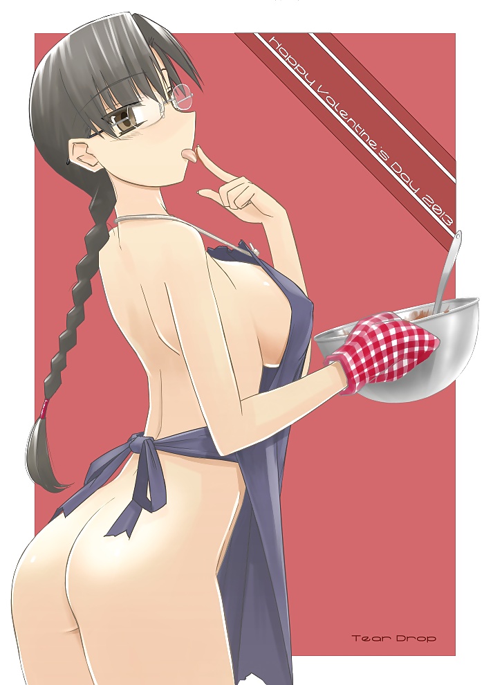 Anime style: naked apron #25332143
