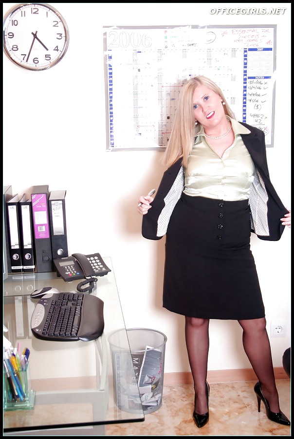 Hot secretary MILF Natasha #35039474