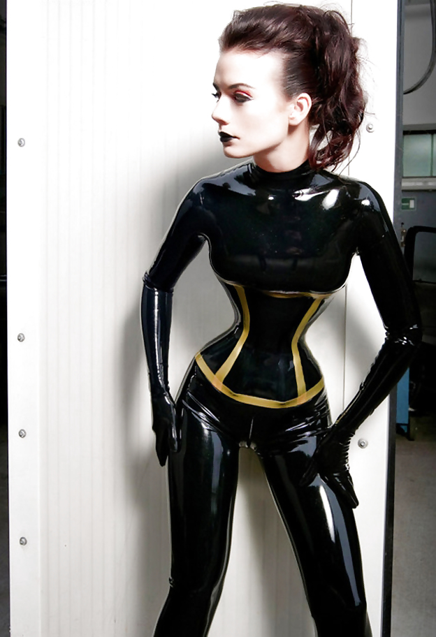 Latex & Corsets: Skin-To-Skin Tight Embrace #23667045
