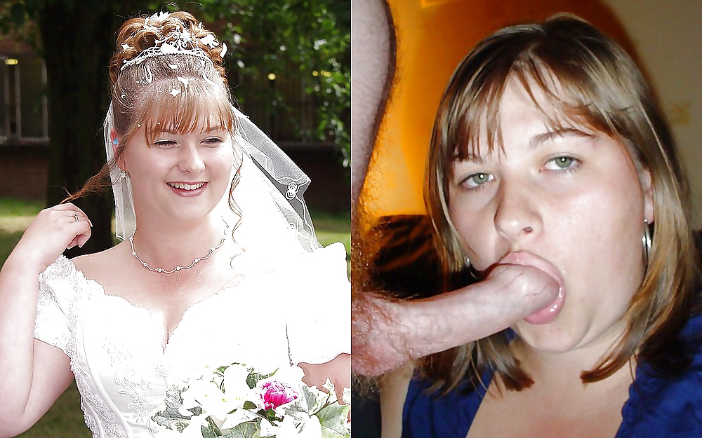 Una sposa che arrossisce e una puttana che succhia i cazzi!
 #35527810