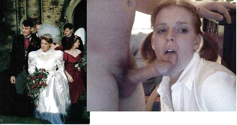 Una sposa che arrossisce e una puttana che succhia i cazzi!
 #35527830