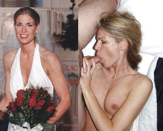 Una sposa che arrossisce e una puttana che succhia i cazzi!
 #35527895