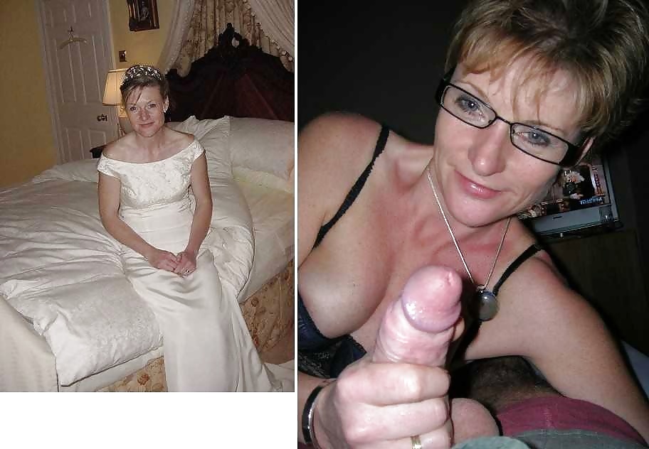 Una sposa che arrossisce e una puttana che succhia i cazzi!
 #35527909