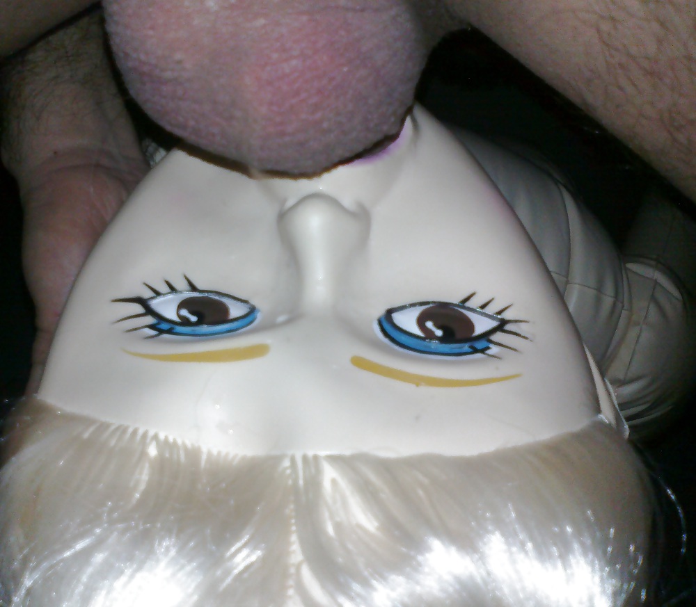 Facefucking my blowup doll #23661592